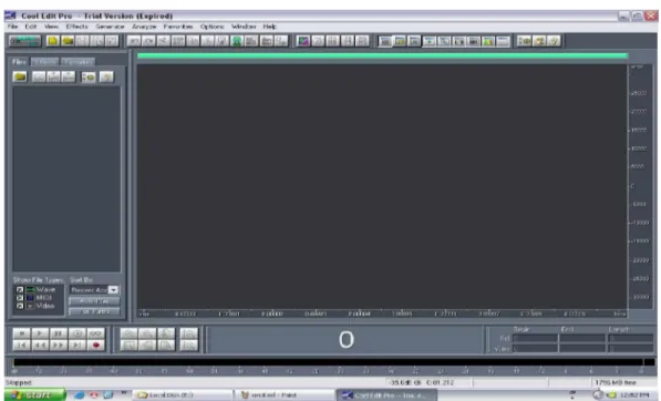 Gambar 2.12 Tampilan Cool Edit Pro 2.0
