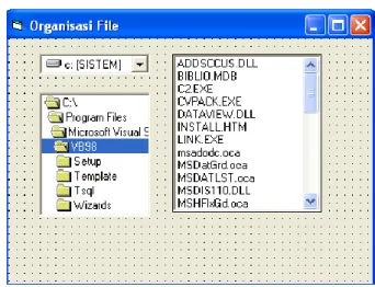 Gambar 1.2 Rancangan penampil file 