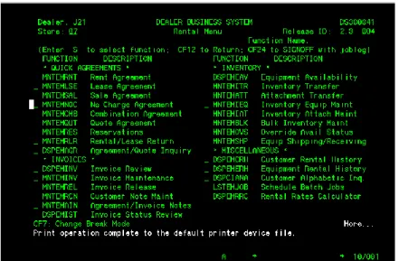 Gambar 4.13 DBS (Dealer Business system) 