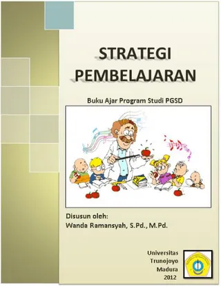 Gambar 1. Kover Bahan Ajar Strategi  Pembelajaran 