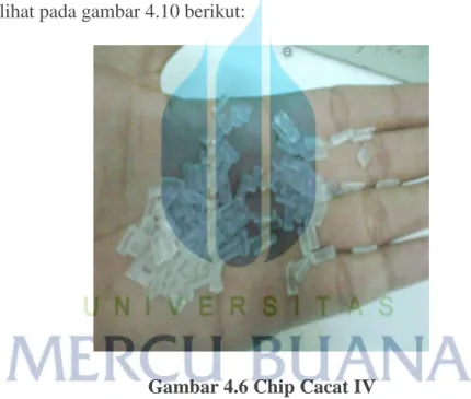 Gambar 4.6 Chip Cacat IV 