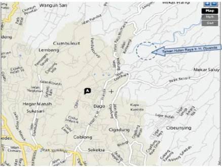 Gambar 3.1  Gambar Lokasi Penelitian  Sumber: https://maps.google.com/ 
