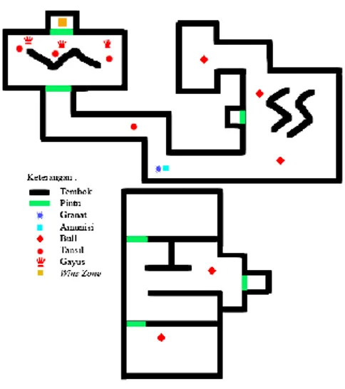 Gambar 3.5 Sketsa Map Level 3 