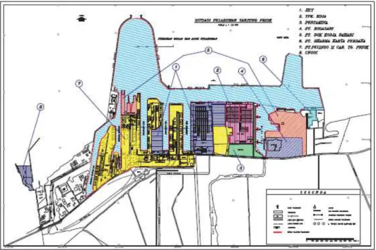 Gambar IV.1. Peta Fasilitas Dan Peralatan Pelabuhan 