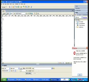 Gambar 2.1. Workspace Dreamweaver  