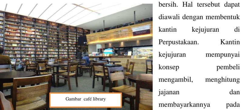Gambar café library 