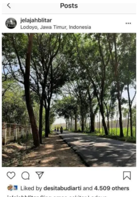 Gambar 8. memperlihatkan contoh fitur geolocation  (diambil pada 12 Juni 2019) 