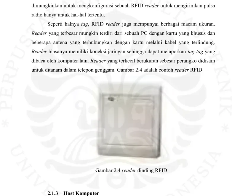 Gambar 2.4 reader dinding RFID 