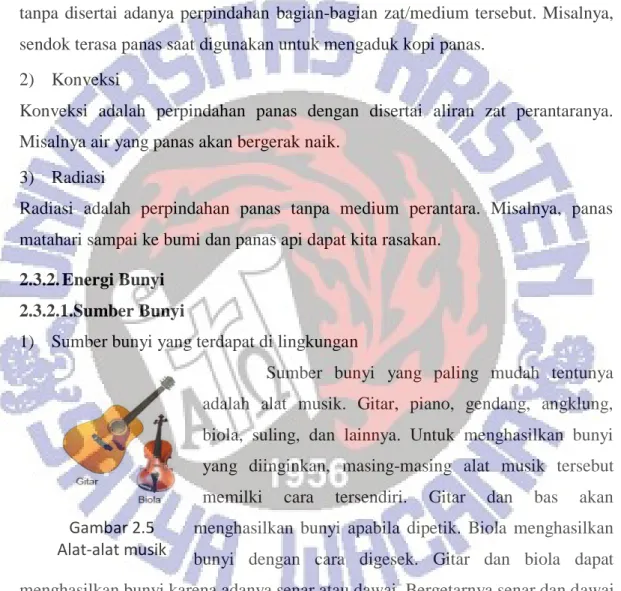 Gambar 2.5  Alat-alat musik 