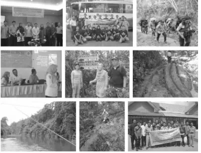 Fig. 2. Student’s Journey from Yogyakarta to Pinogu, Bone Bolango