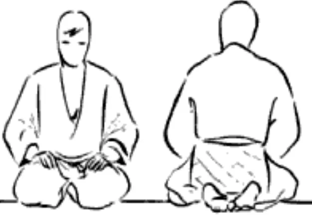 Gambar 3. Rei-Shiki (upacara penghormatan) 
