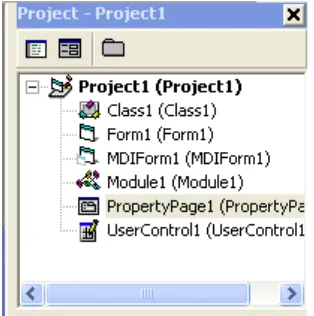 Gambar 2.7. Project Explorer 