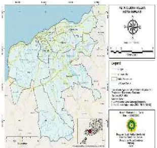 Gambar 6.  Peta curah hujan Kota Kupang 