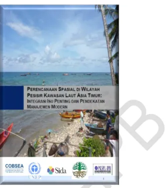 Gambar 3.  Sampul Terjemahan Buku Referensi “Emerging Issues in the Coastal  and Marine Spatial Planning” 