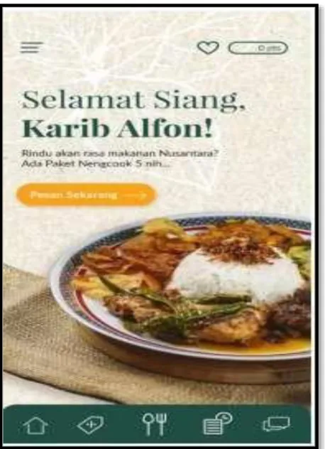 Gambar 3.8 Bagian Halaman Utama 