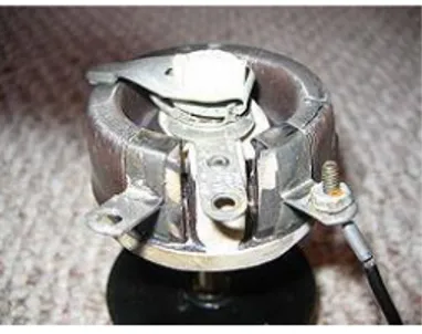 Gambar 3-7  Potensiometer lilitan kawat daya tinggi  Potensiometer jenis apapun dapat digunakan juga sebagai rheostat 