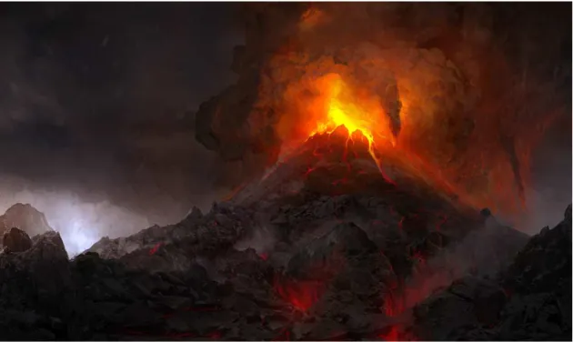 Gambar 2. 4 Letusan Krakatau 