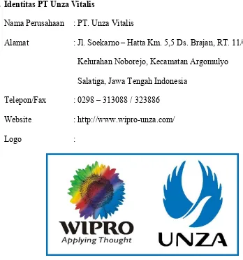 Gambar 4.1 : Logo Wipro Ltd, dan PT. Unza Vitalis 