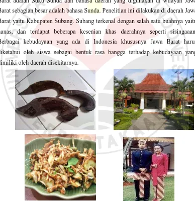 Gambar 2.4 Kebudayaan Khas Jawa Barat 