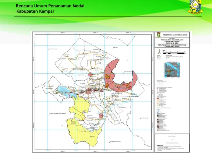 Gambar 4.3 Penetapan Kawasan Strategis Kabupaten Kampar 