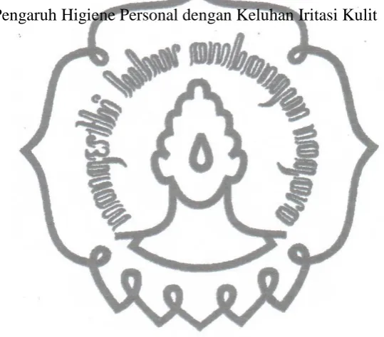 Tabel 5. Pengaruh Higiene Personal dengan Keluhan Iritasi Kulit 