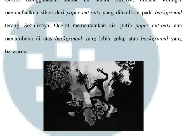 Gambar 2.3. Siluet Cut-Outs oleh Lotte Reinigers dalam The Adventures Of Prince  Achmed 