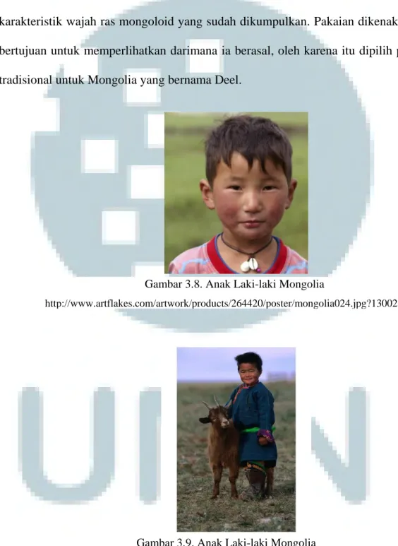 Gambar 3.8. Anak Laki-laki Mongolia 