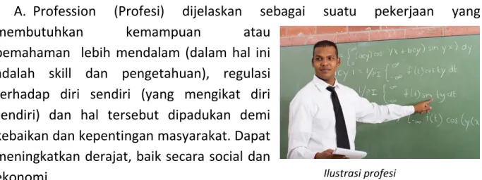 Ilustrasi profesi 