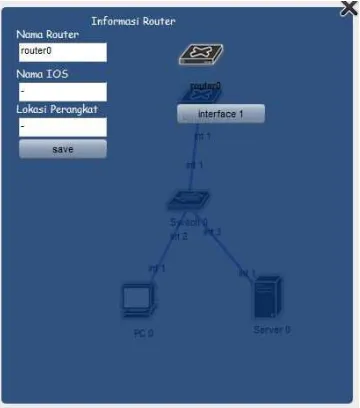 Gambar 3. Rubah informasi device 