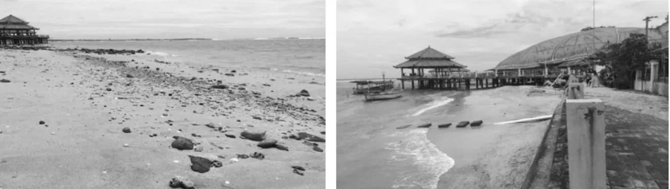 Gambar 3. Lokasi 2 di Pantai Kartini.  Gambar 4. Lokasi 3 di Pantai Kartini. 