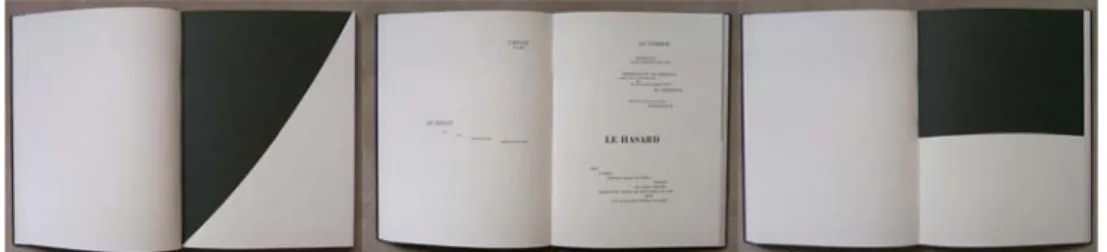 Gambar 2.4. Un Coup de Dés/jamais n’abolira le Hasard  karya Stéphane Mallarmé 