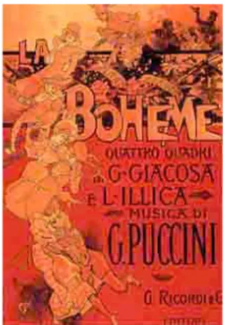 Gambar 2.26. Poster untuk opera komponis Italia  Giacomo Puccini 30
