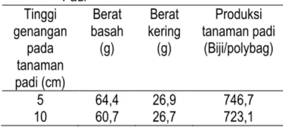Tabel 4. Besar Nilai Perkolasi 