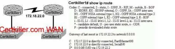 table of the Certkiller 1 router: 
