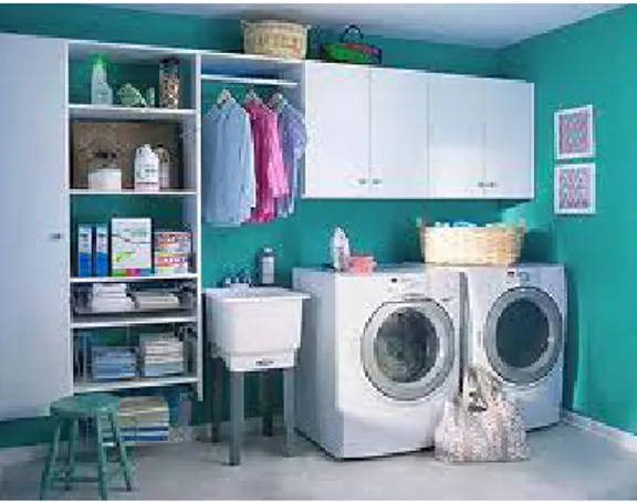 Gambar 2.4  Rancangan ruangan Laundry Clean n Clear 