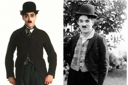 Gambar 7. Robert Downey Jr sebagai Charlie Chaplin 