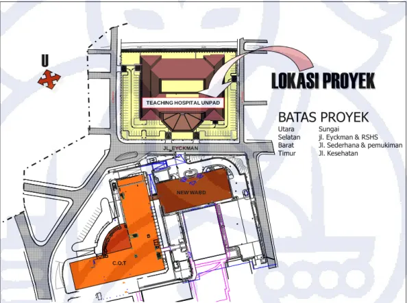 Gambar 3.2 Batas Lokasi Proyek 