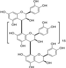 Gambar 2.5 struktur Sorghum procyanidin. 