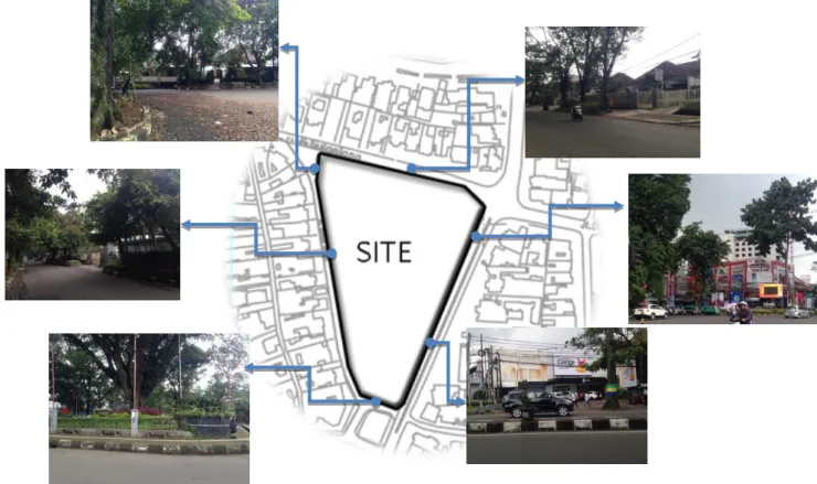 Gambar 4. 8 View Keluar Tapak 