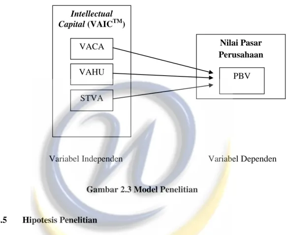 Gambar 2.3 Model Penelitian 