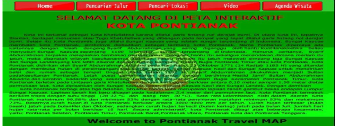 Gambar 2. Tampilan Awal Aplikasi 