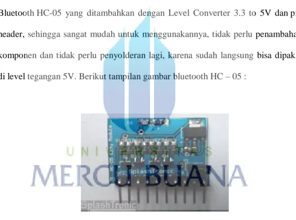 Gambar 2.8 Bluetooth HC – 05 