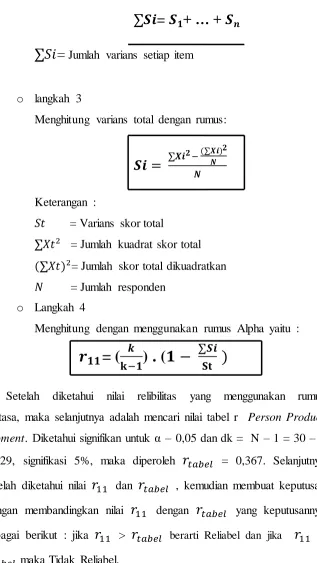 Tabel 3.8 