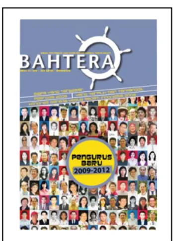 Gambar 1 cover majalah bahtera,  (Sumber : Bahtera januari-febuari 2010) 
