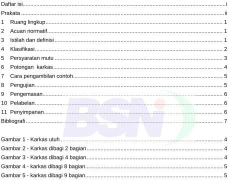 Gambar 1 - Karkas utuh .........................................................................................................