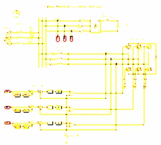 Gambar 12.  Rangkaian  Simulasi  Vacuum Casting  Indution Furnace dengan Filter Hibrid  Aktif Konfigurasi Seri-Seri 