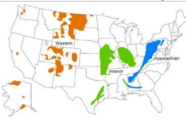 Figure 1. In 2005, over 90 percent of federal R&D funding supported “downstream activities” associated with the clean and eficient utilization of coal (primarily electric power generation)