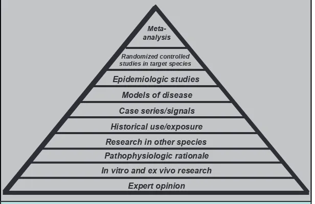 Figure 1 Evidence pyramidThe strength of evidence increases in progression from bottom to top
