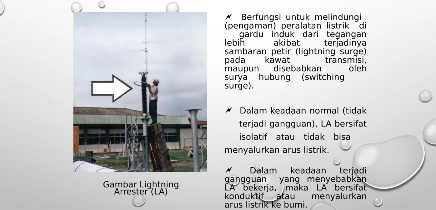 Gambar Lightning  Arrester (LA)