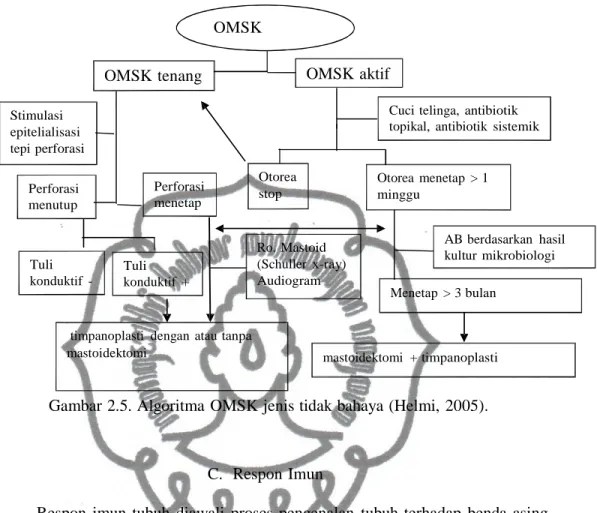 Gambar 2.5. Algoritma OMSK jenis tidak bahaya (Helmi, 2005).